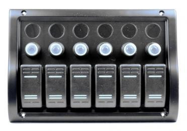 Панель На 6 Переключателя (1 Под Сигнал) Киев - изображение 1