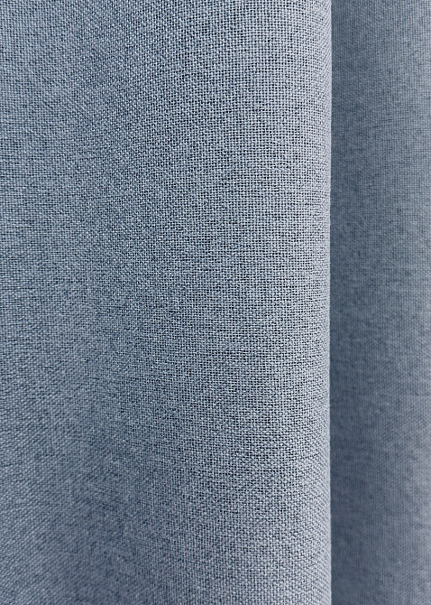 Преміум шторна тканина blackout 100%, двостороння, колекція “ASHEN NIGHT” колір блакитний 1839ш Київ - фото 4