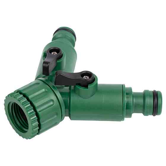 Кран распределительный с адаптерами 1/2