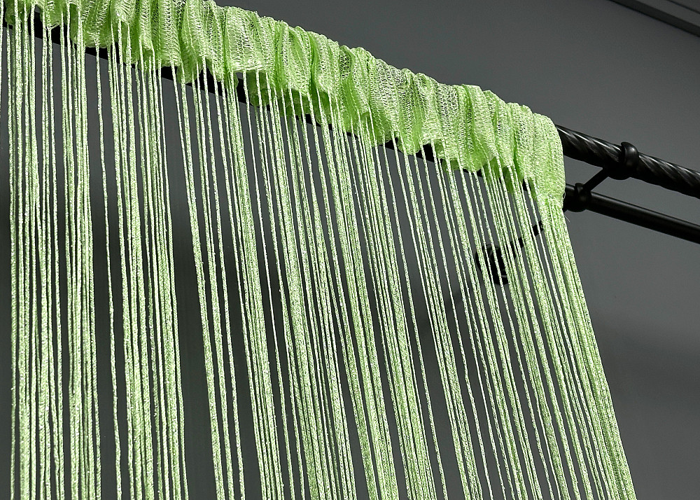 Шторы-нити с люрексом Салатовый 300х300см 1 шт (61-107) Киев - изображение 8