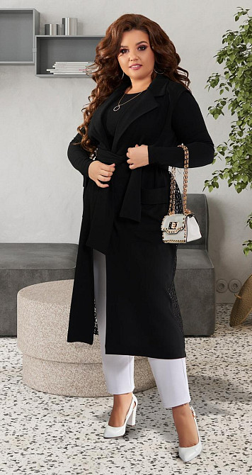 Костюм кардиган великого розміру (48) Київ - фото 4