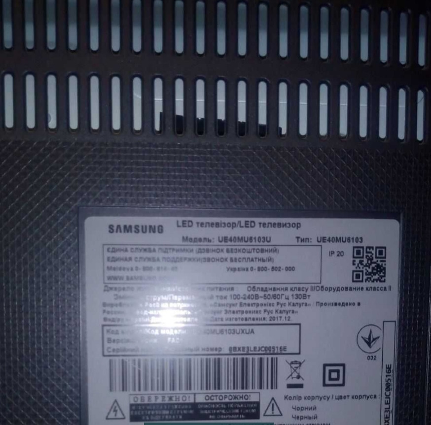 Телевизор Самсунг UE40MU6103U , 4K T2 LED Smart TV.6 серія Київ - фото 4