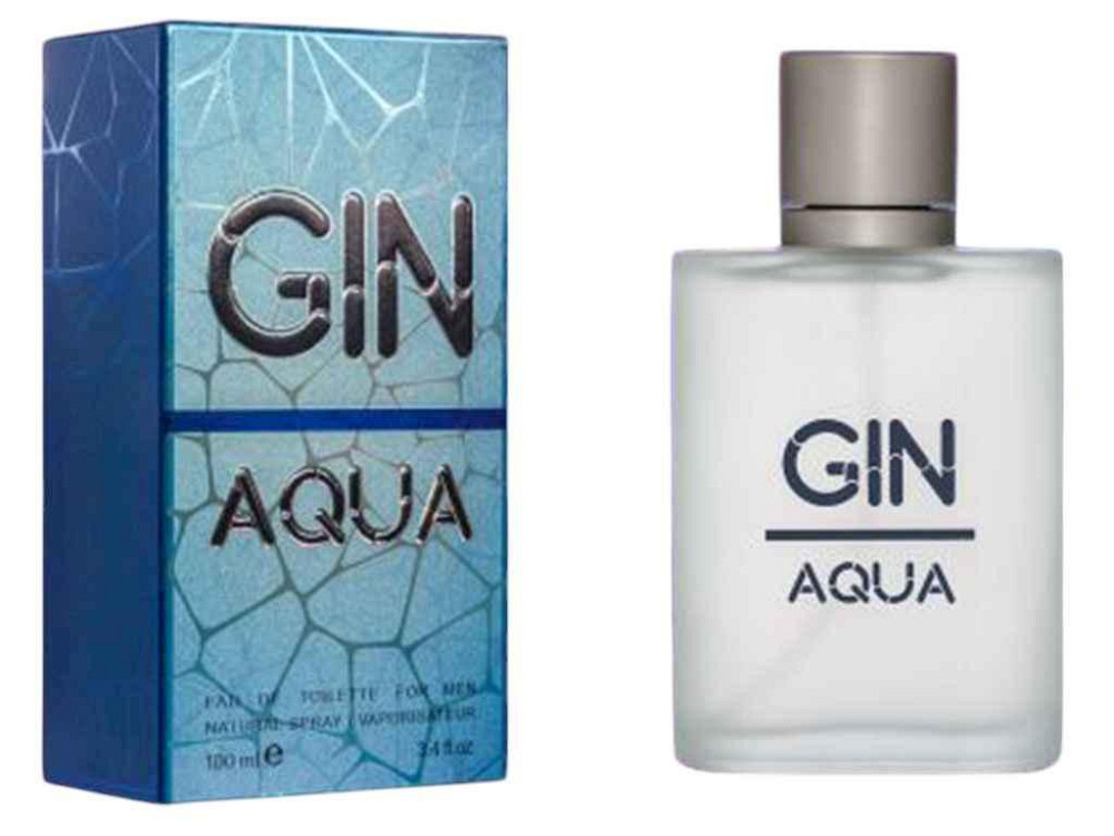 Туалетна вода Gin Aqua 100 мл ТМ Аромат Solmir Київ - фото 1