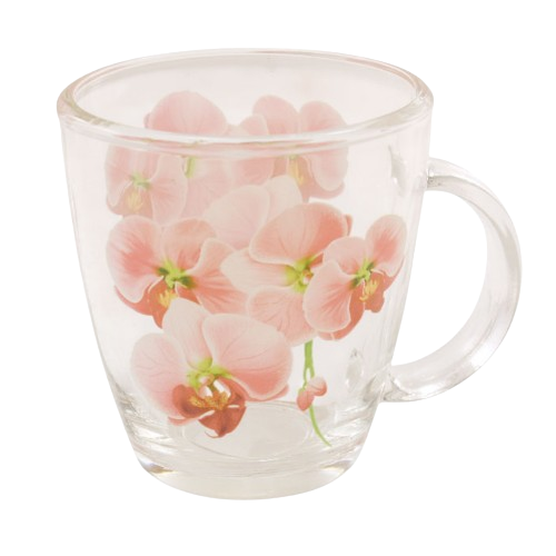 Чашка Міні Орхідея 340мл скло OCT25  A2410T Interos Житомир - изображение 2