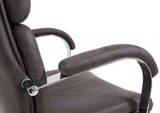 Офисное Кресло Руководителя Richman Dakota Ameli Grey Хром М1 Tilt Коричневый Киев