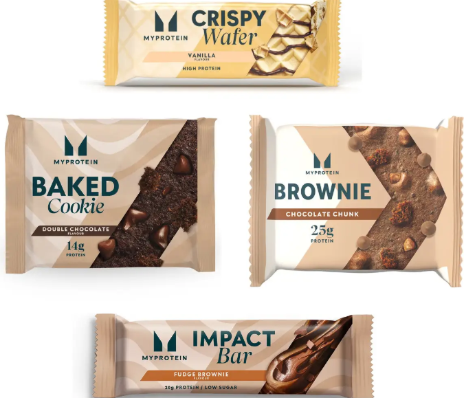 Протеїнові батончики Myprotein Combo 2 Mix Cookie and Bar 20 pieces Київ - фото 13