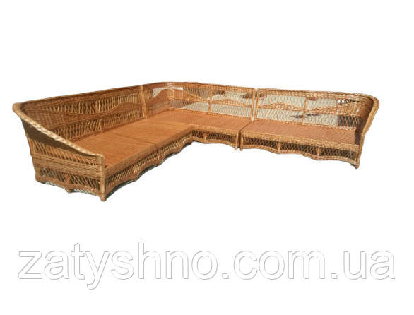 Диван уголок плетеный большой под заказ Киев - изображение 1