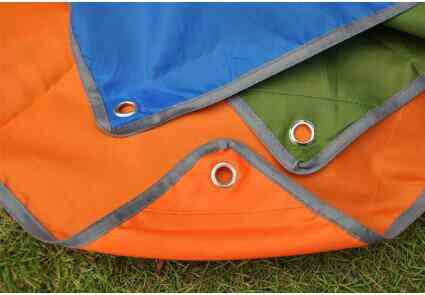 Тент универсальний Naturehike 210T NH15D005-X, 2,10х2,15м, помаранчевий Киев