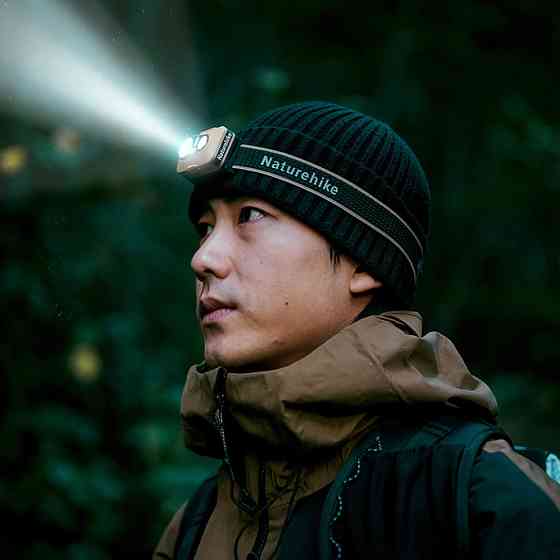 Фонарь налобный Naturehike CNK2450ZM015, коричневый Киев
