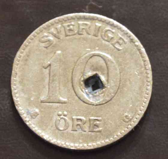 Швеція 10 ері 1929 рік (срібло) Полтава