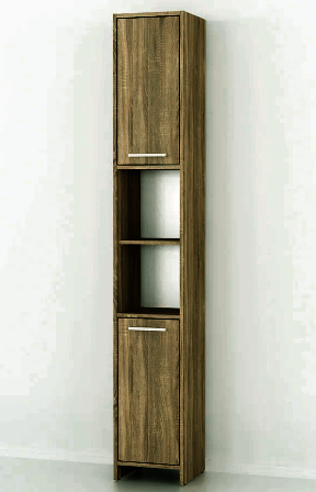 Пенал підлоговий для ванної "Клод" мускат Миколаїв - фото 1