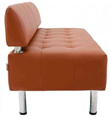 Диван Flay Office двойка со спинкой 1550х650х750 Коричневый Киев