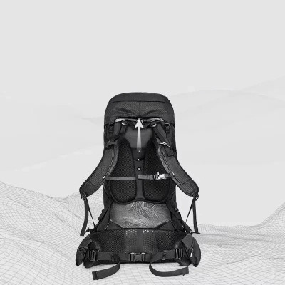 Рюкзак туристичний Naturehike Helium CNK2450XB014, 70 л, чорний, M (6975641883876) Вінниця - фото 3