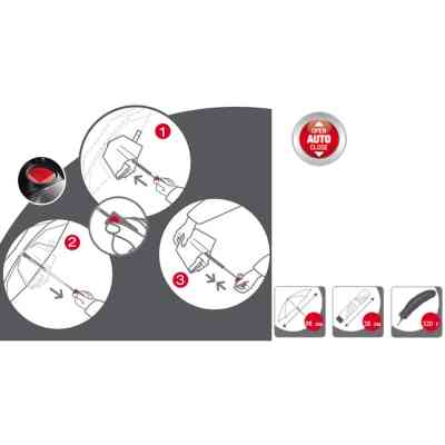 Зонт Knirps T.200 Medium Duomatic Red (Kn95 3201 1500) Винница
