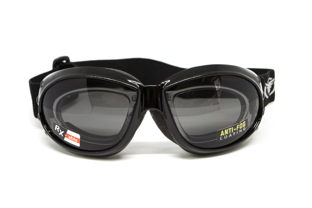 Окуляри захисні з ущільнювачем Global Vision Eliminator RX (gray) Anti-Fog, сірі з діоптричною вставкою Запоріжжя - фото 3