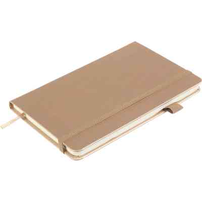 Книга записная Buromax Etalon 125x195 мм 96 листов в клетку обложка из искусственной кожи Золотая (BM.291160-23) Винница