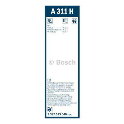 Щітка склоочисника Bosch 3 397 013 048 Вінниця - фото 5