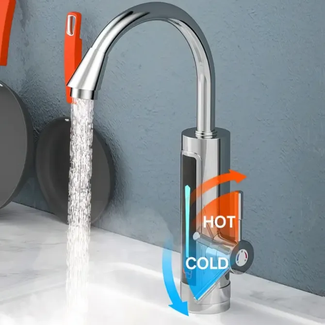 Водонагреватель WATER HEATER RX-011-1 (с LED дисплеем) Киев - изображение 2