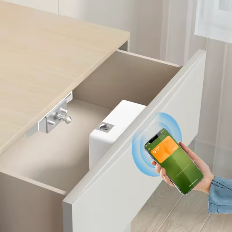 Меблевий RFID замок SEVEN LOCK SL-7733B Bluetooth white Київ - фото 16