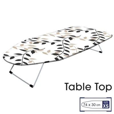 Прасувальна дошка Casa Si Table Top 73x30 White/Black Leaves (CS95159P168) (DAS302389) Вінниця - фото 2