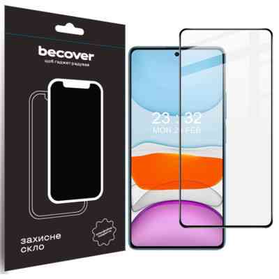 Скло захисне BeCover Xiaomi Redmi Note 13 Black (710363) Вінниця