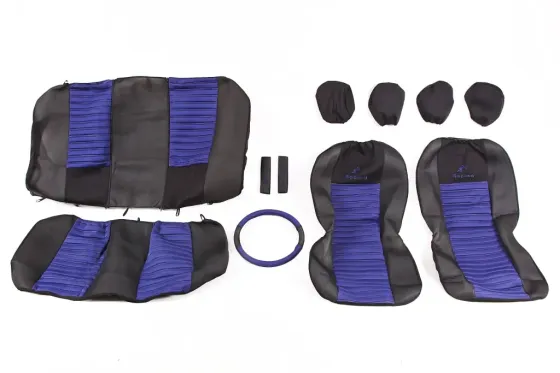 Шахли на сідниці Milex Tango темно-сині (3 шт) + оплетка на кермо/ремні Вінниця