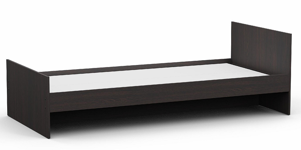 Ліжко односпальне L-12, Венге Магія, 2032х932х650 Львів - фото 1