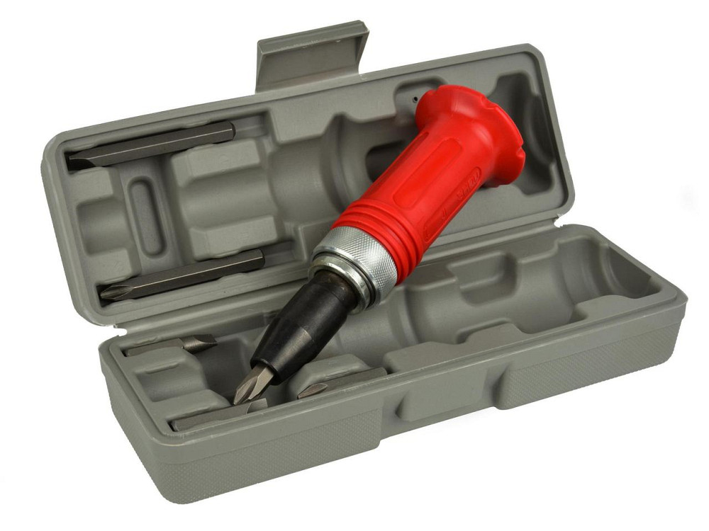 Викрутка ударно-поворотна "GeKo" з бітами, комплект  7 штук Киев - изображение 5