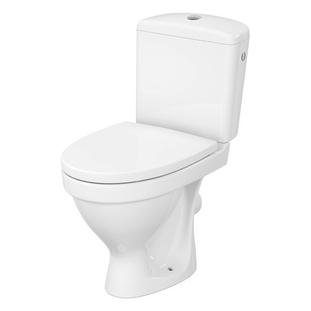 Компакт Cersanit 832 ЕKO II SIMPLEON 010 3/6 з кришкою поліпропілен з металевим кріпленням (UА) (000028730) Київ - фото 1