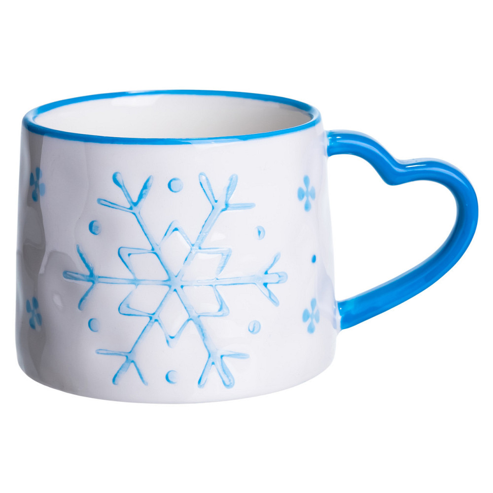 Чашка Снежинка новогодняя фарфоровая 350 мл Киев - изображение 3