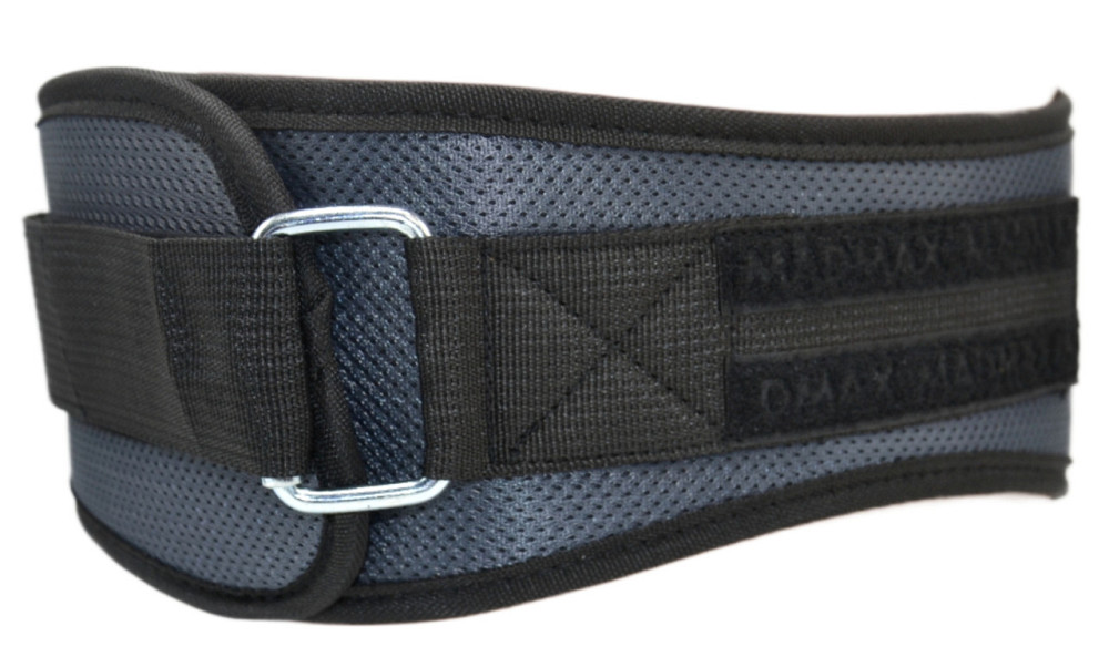 Пояс для важкої атлетики MadMax MFB-666 Extreme неопреновий Grey L Луцьк - фото 6