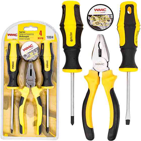 Набір інструментів 4пр. WMC TOOLS WT-1004 Одесса