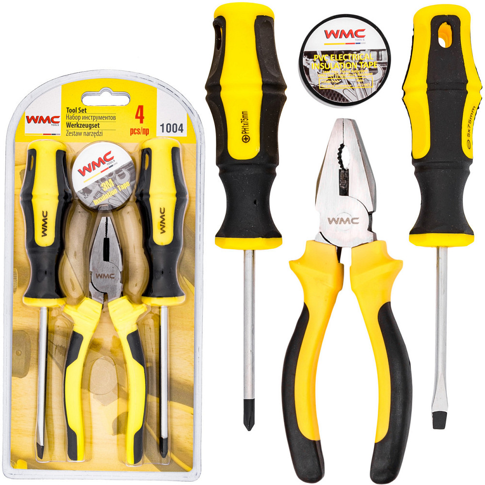 Набір інструментів 4пр. WMC TOOLS WT-1004 Одеса - фото 3