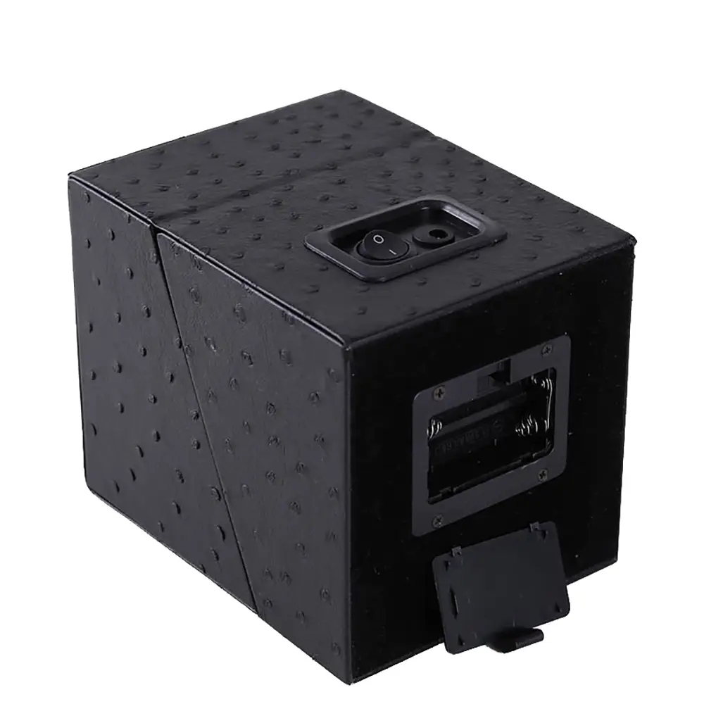 Скринька для підзаводу годинника Віндер тайммувер для 1-го годинника (Чорний з чорним 3) Київ - фото 6