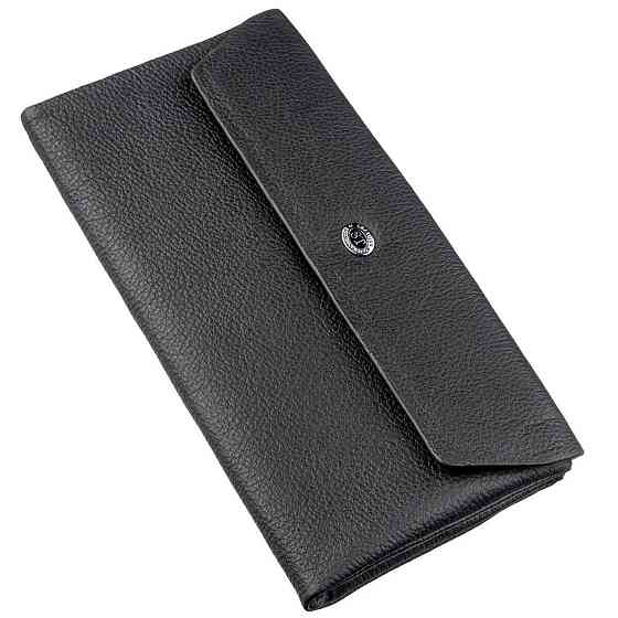 Незаурядный женский клатч ST Leather 18842 Черный Киев