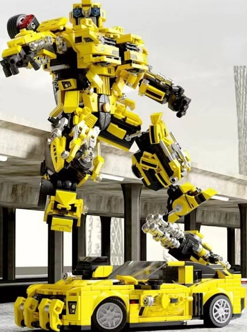 Трансформер Бамблбі Оптимус конструктор лего Lego. Київ - фото 5