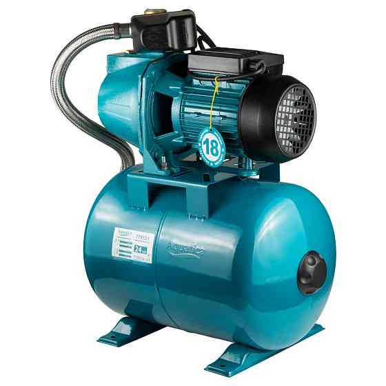 Aquatica Станция 1.1кВт Hmax 55м Qmax 60л/мин (самовсасывающий насос) 24л Украина AQUATICA JETa Коломыя