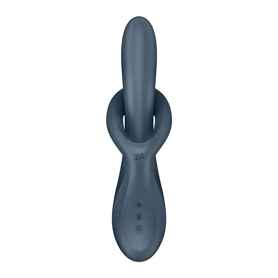 Вібратор Satisfyer Heat Flex 4 Grey Львів - фото 5