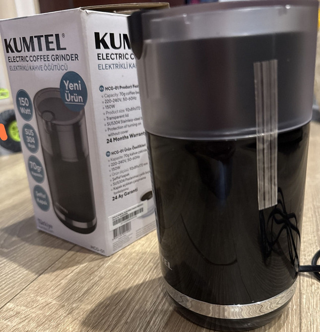 Кофемолка Kumtel новая не использовалась, Киев - изображение 1