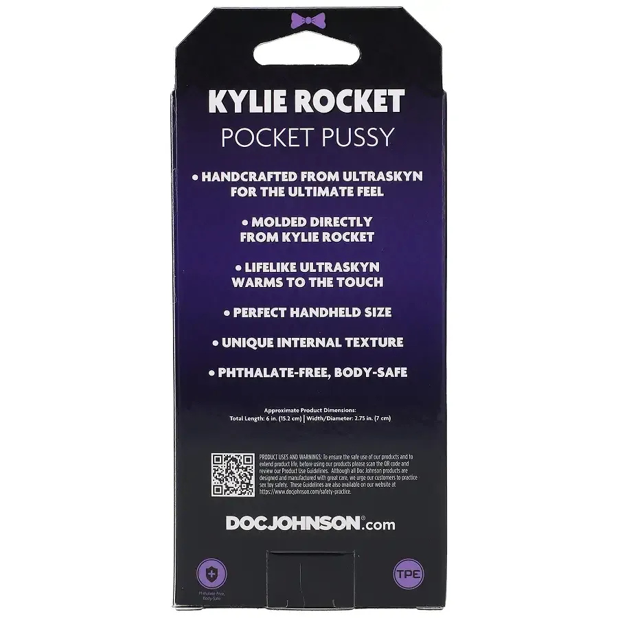 Мастурбатор Doc Johnson Kylie Rocket Львів - фото 7