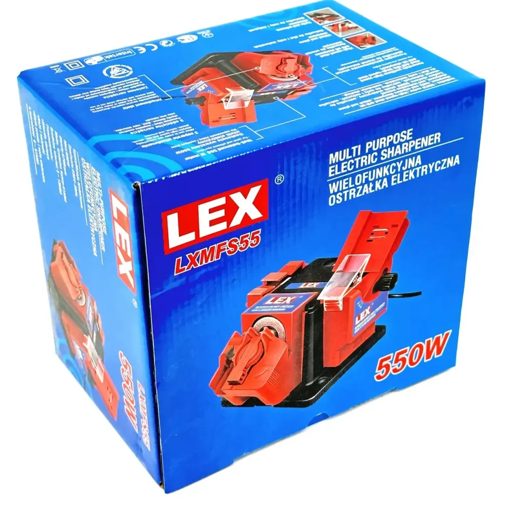 Точило універсальне LEX LXMFS45, 550 Вт, для свердел, ножів і стамесок, Чехія Львів - фото 6