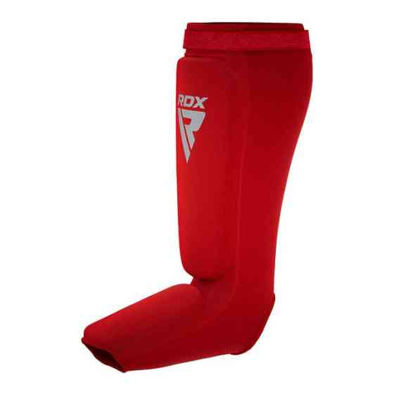Захист гомілки та стопи RDX Shin Instep Foam Red/White M Каменское