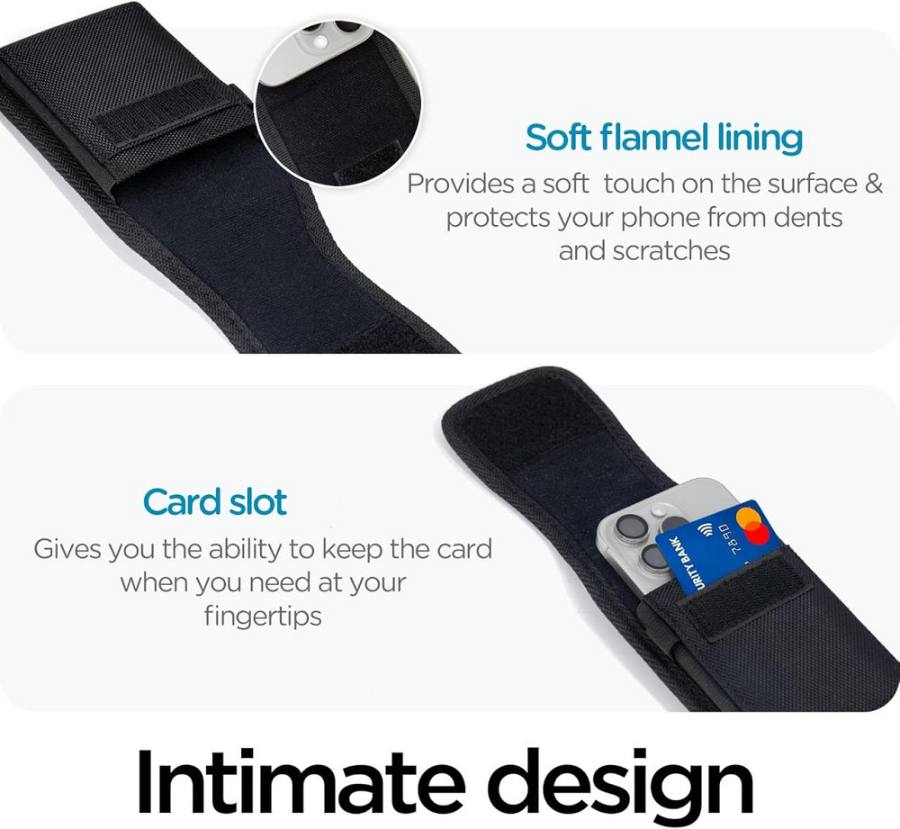 INGIDO нейлоновый чехол-сумка на пояс для iPhone 15 Pro Max 15 Plus 14 Pro Max 14 Plus 13 Pro Max 12 Pro Max с Киев - изображение 5