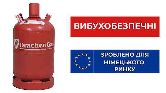 Баллон взрывобезопасный 27 л Drachengas Код: 013355 Ровно