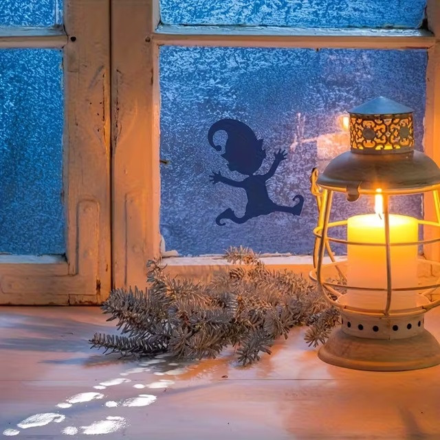 Набор трафаретов «Рождественский гном» со следами – 6 шт Киев - изображение 7