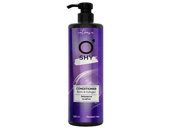 Кондиціонер для волосся 500мл Biotin collagen ТМ OSHY Solmir Київ