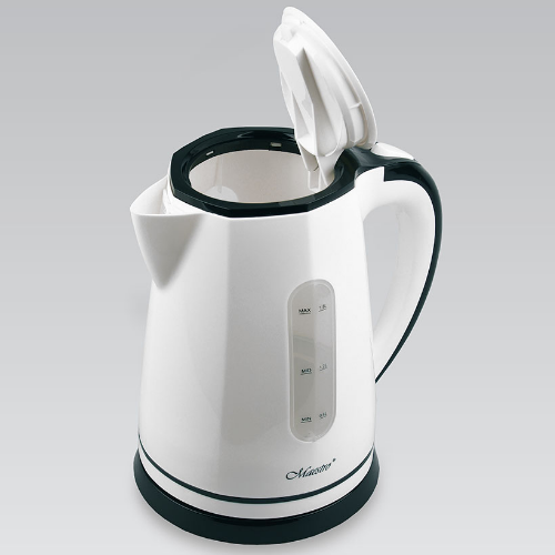 Електрочайник 1,8л 2000W (диск) білий MR-058-WHITE Maestro Житомир
