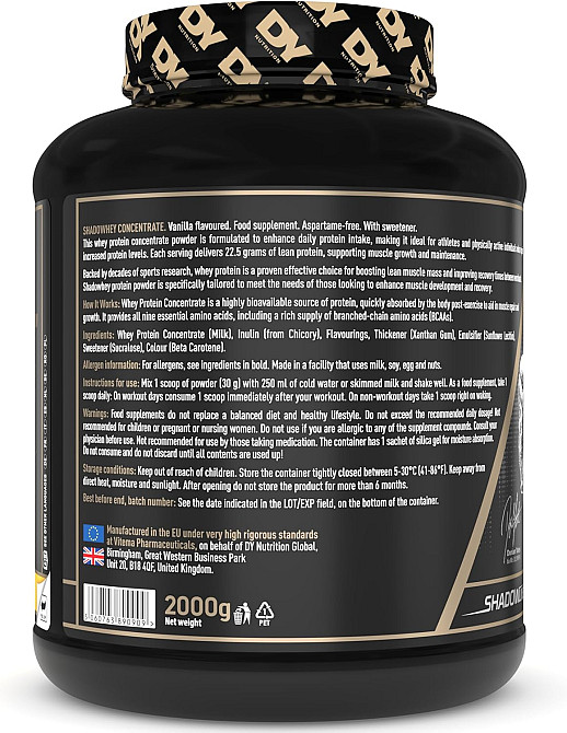 Протеїн DORIAN YATES NUTRITION ISOLATE 2000 G (PISTACHIO) Луцьк - фото 2