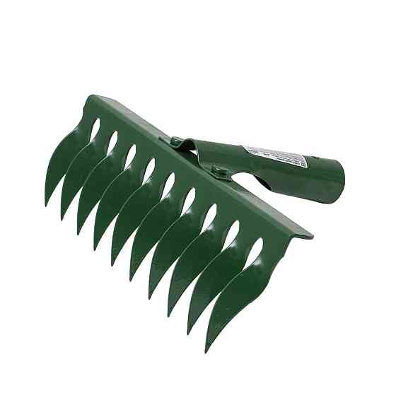 Граблі садові гвинтові 10 зубів 265×82мм закріплювальне кріплення GRAD (5051905) Рівне