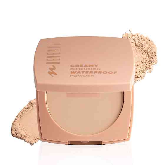 Пудра для обличчя Neverti Creamy Dimension №4 Almond Beige кремова водостійка Запоріжжя